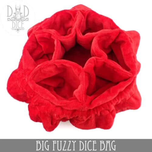 Black - Big Fuzzy Dice Bag