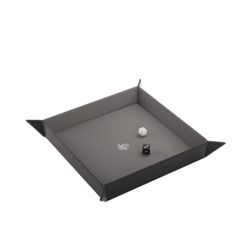 Black/Gray Square - Magnetic Dice Tray