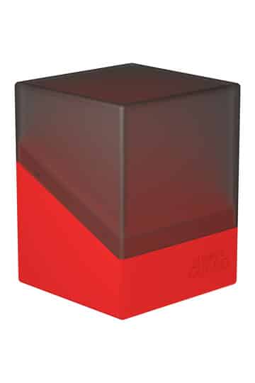 Black/Red - Synergy Boulder Deck Case - 100+ Standard