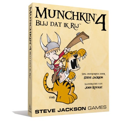 Blij dat ik Rij - Munchkin Uitbreiding 4