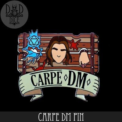 Carpe DM Pin - Enamel Pin