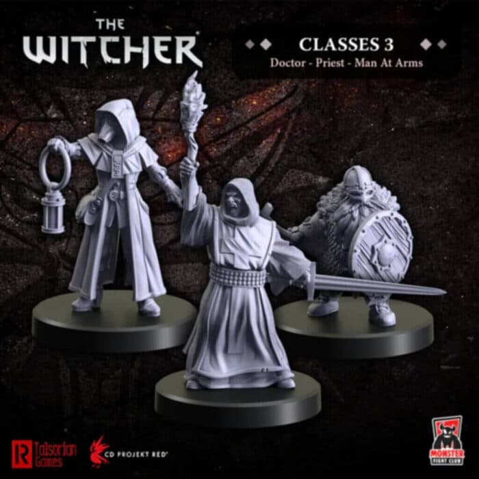 Classes 3 - The Witcher Unpainted Miniatures