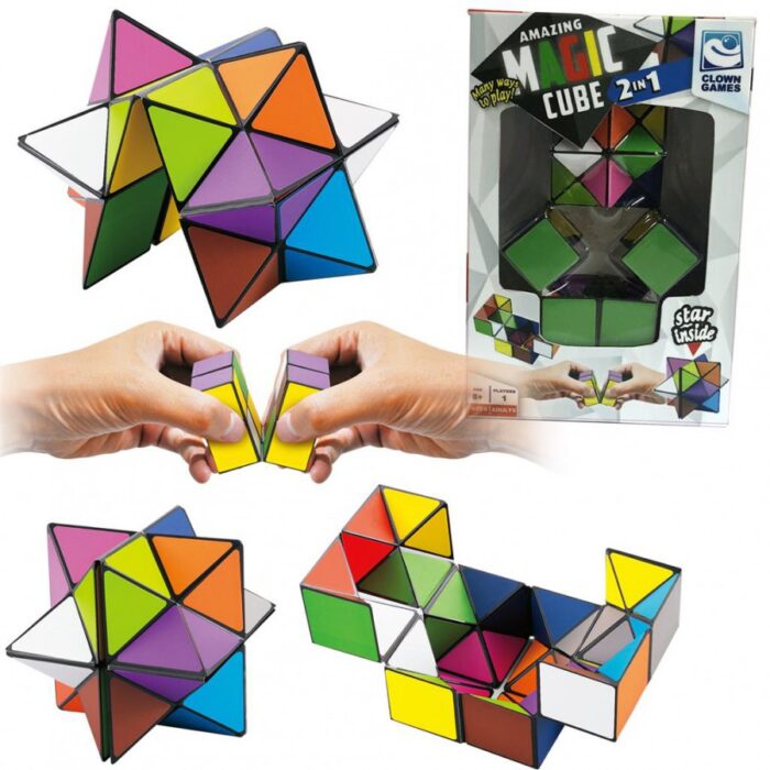 Clown Magic Cube 2 in 1