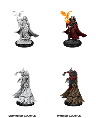 Cultist & Devil - Pathfinder Unpainted Miniatures