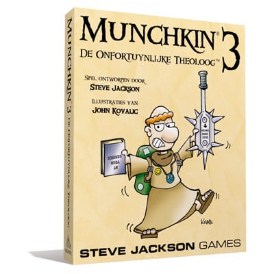 De Onfortuinlijke Theoloog - Munchkin Uitbreiding 3