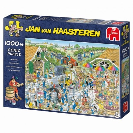 De Wijnmakerij - Jan van Haasteren - 1000 stukken puzzel