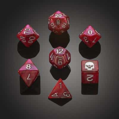 Deadly Flora & Fauna: Ricin - Polydice set - 7 stuks