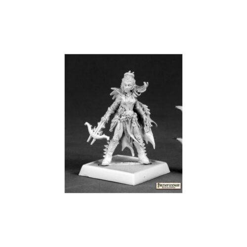 Depora Azinrae, Dark Elf - Unpainted Metal Miniatures