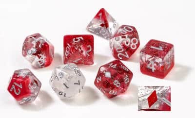 Diamonds - Dice Set - 8 Stuks