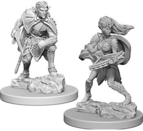 Drow - D&D Unpainted Miniatures