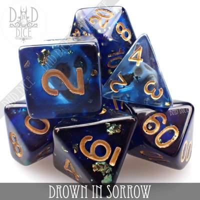 Drown in Sorrow - Dice set - 7 stuks