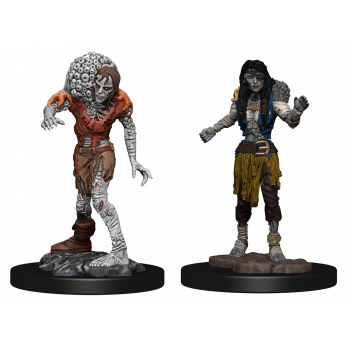 Drowned Assassin & Drowned Ascetic - D&D Unpainted Miniatures