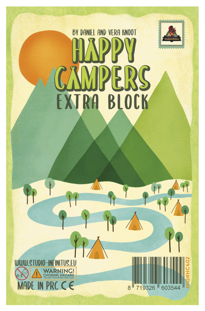 Extra score Blok - Happy Campers