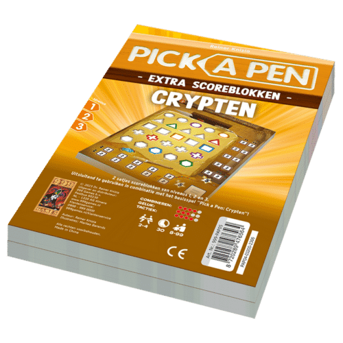 Extra Scoreblokken - Pick A Pen: Crypten