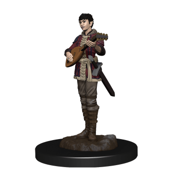 Female Half Elf Bard - Painted D&D Miniatures