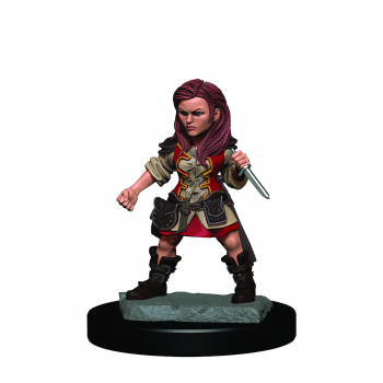 Female Halfling Rogue - Painted D&D Miniatures