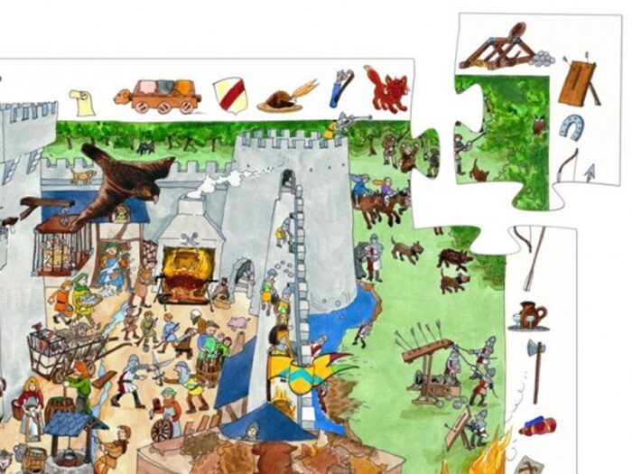 Fortified Castle - 100 stukken Observatie Puzzel