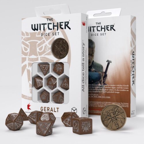 Geralt, Roach's Companion - The Witcher Dice Set