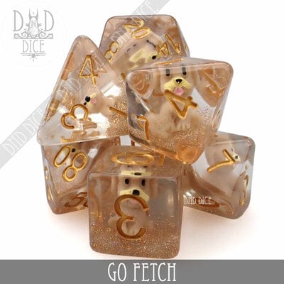 Go Fetch - Dice set - 7 stuks