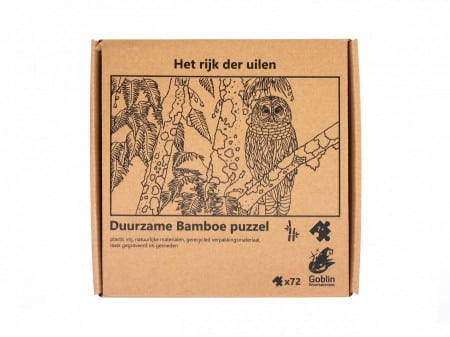 Het Rijk der Uilen - Bamboe - 72 stukken puzzel