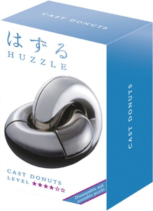 Huzzle Cast Puzzle - Donuts (4)