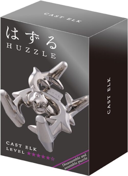 Huzzle Cast Puzzle - Elk (5)