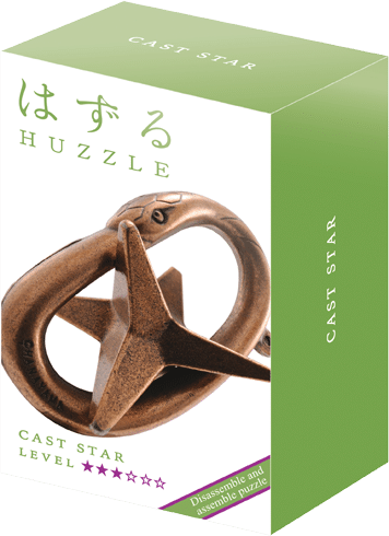 Huzzle Cast Puzzle - Star (3)