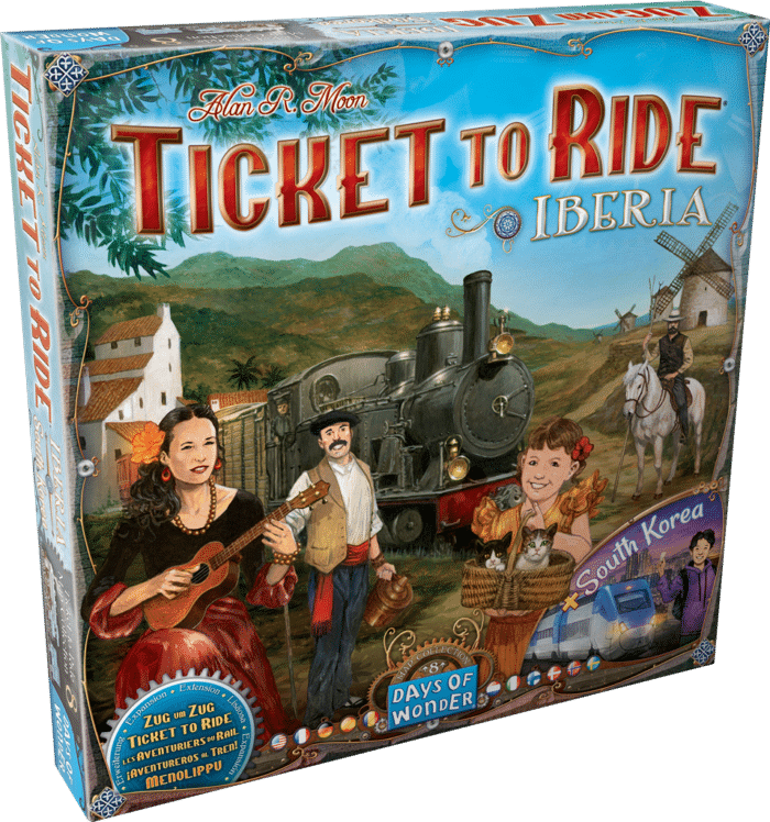 Iberia + South Korea - Ticket to Ride uitbreiding