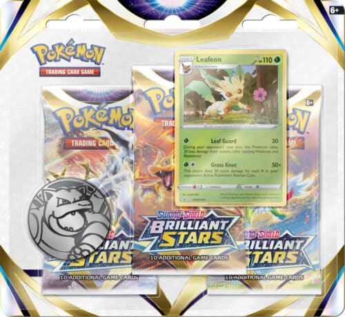 Leafeon - 3-Pack Blister - Brilliant Stars