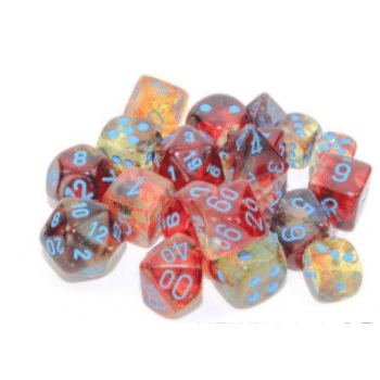 Nebula Luminary Primary/blue Polydice - 7 stuks