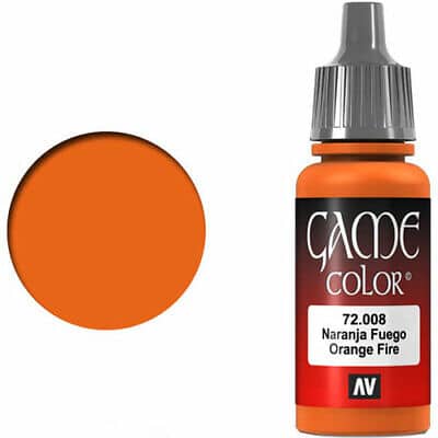 Orange Fire - 17 ML Game Color