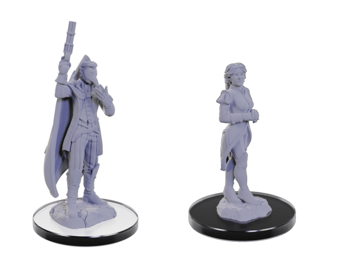 Percival & Cassandra de Rolo - Critical Role Unpainted Miniatures