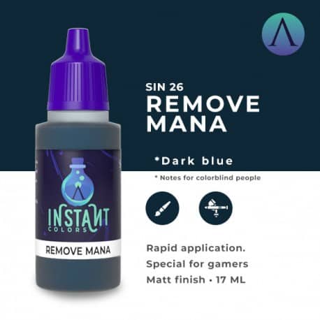 Remove Mana - Instant Color - 17ML