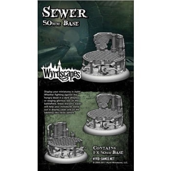 Sewer Base - 50mm - 1 stuks - Wyrdscapes