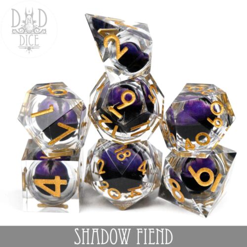 Shadow Fiend - Liquid Core Dice set - 7 stuks