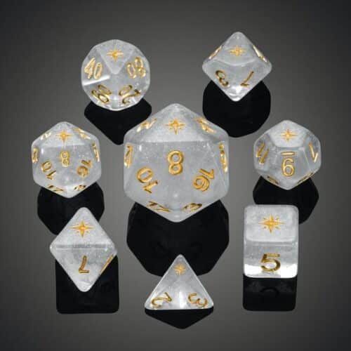 Spirit of Arctic: Compass - Polydice set - 8 stuks