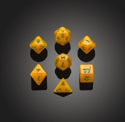 Spirit of Halloween - Polydice set - 7 stuks