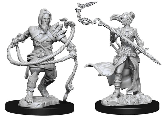 Stoneforge Mystic & Kor Hookmaster - MTG Unpainted Miniatures