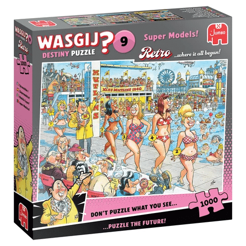 Topmodellen! - Wasgij Mystery - 1000 stukken