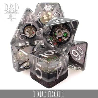 True North - Dice set - 7 stuks