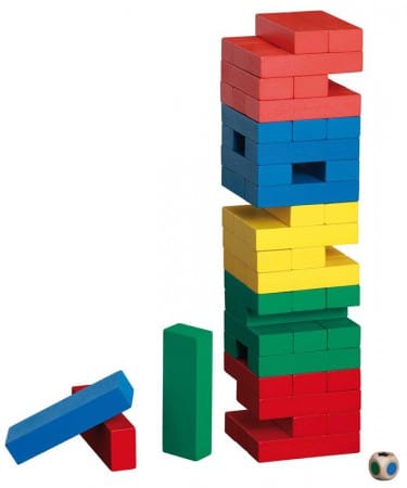 Vallende Toren (Jenga) Kleur