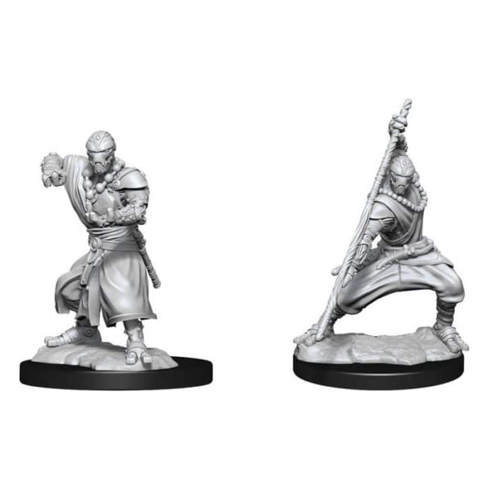 Warforged Monk - D&D Unpainted Miniatures