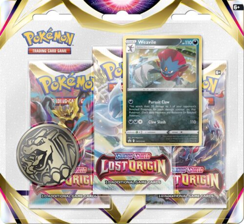 Weavile - 3-Pack Blister - Lost Origin