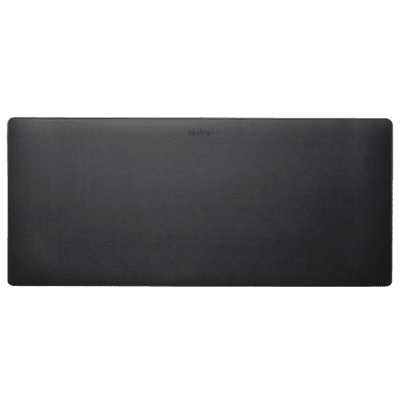 Zwart - XXL Faux Leather Playmat