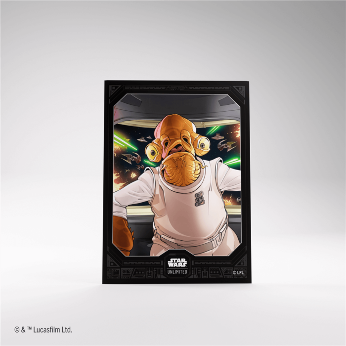 Admiral Ackbar - Star Wars Unlimited Sleeves