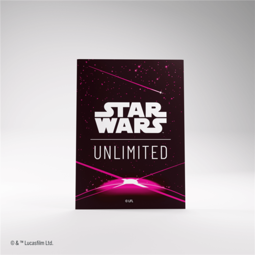 Card Back Magenta - Star Wars Unlimited Sleeves