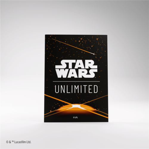 Card Back Orange - Star Wars Unlimited Sleeves