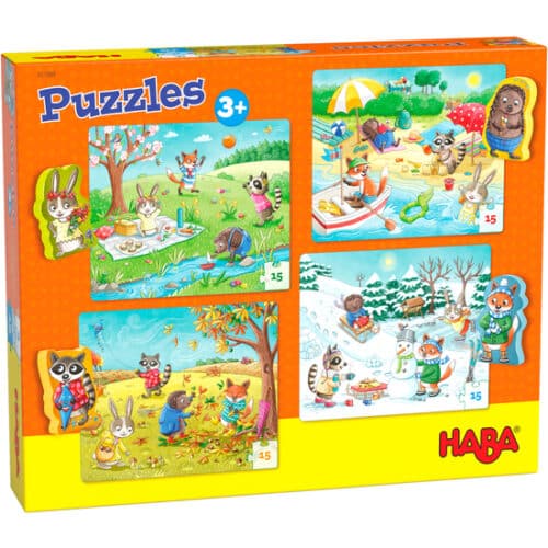 De Seizoenen - 4 in 1 puzzels