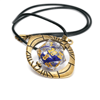 Eye of Ra - D20 Necklace