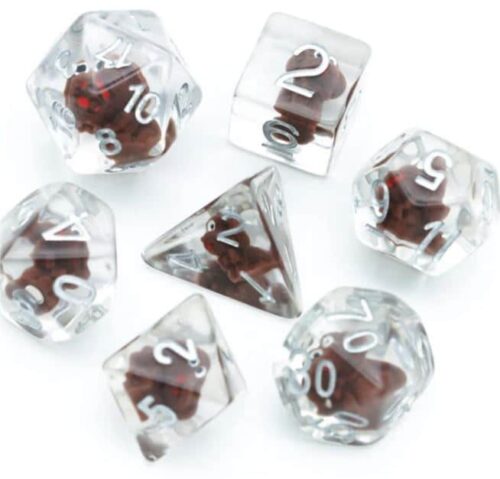 Fluffy Puppy - Dice set - 7 stuks